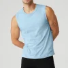 The Triumph Muscle Tank - Calm Blue