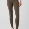 Airbrush High-Waist Heart Throb Legging - Olive Tree/Black