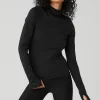 Airlift Winter Warm Hooded Runner - Black