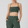 Seamless Open Air Bandeau Bra - Dark Cactus