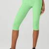 Alosoft High-Waist Iconic 90'S Capri - Ultramint Heather