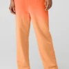 Straight Leg Ombre Sweatpant - Summer Sunset