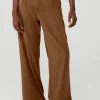 High-Waist Pursuit Trouser - Cinnamon Brown