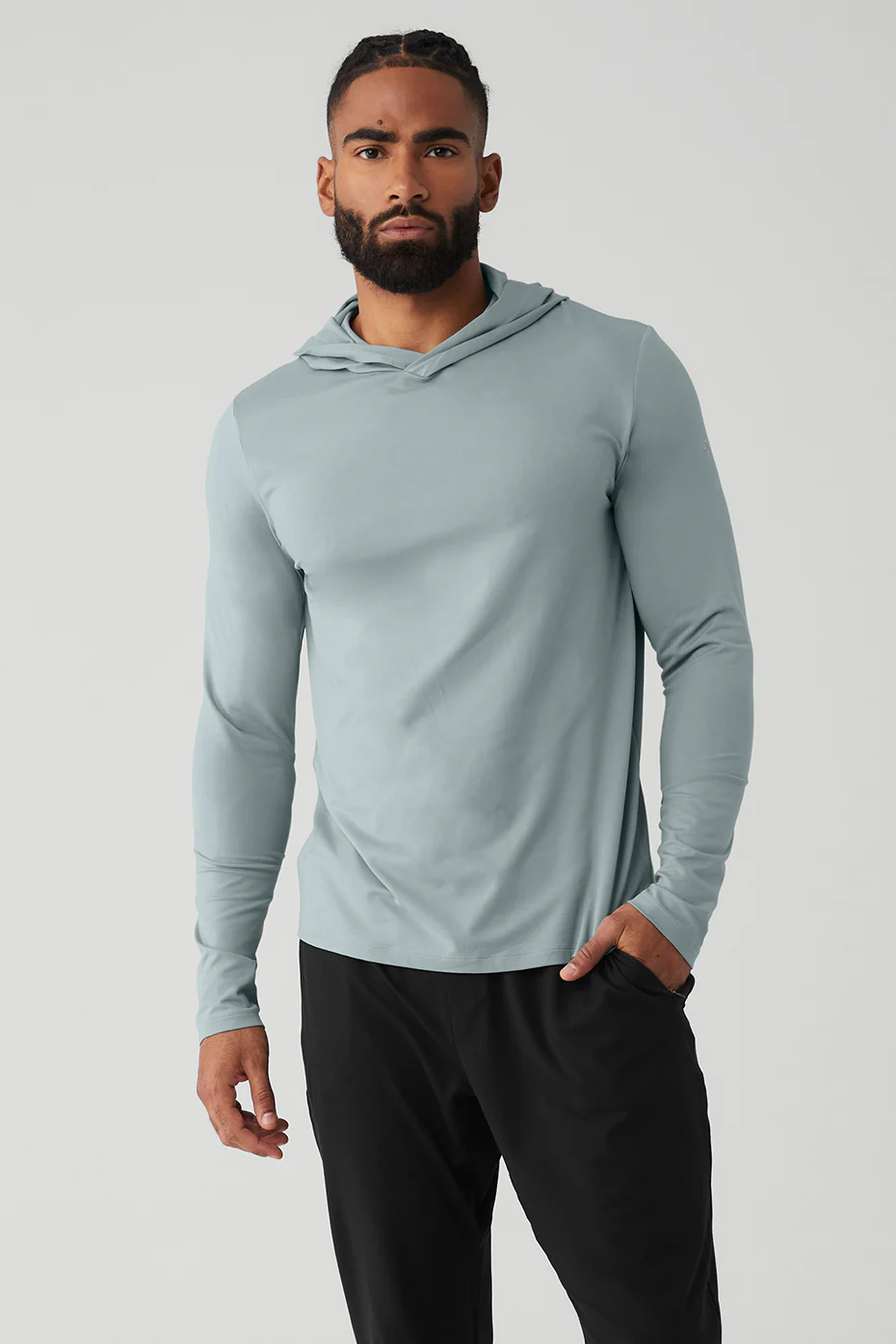 Conquer Reform Long Sleeve With Hood - Cosmic Grey