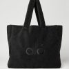 Foxy Sherpa Tote - Black