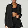 Dreamscape Button Down Long Sleeve - Black