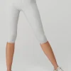 Alosoft High-Waist Iconic 90's Capri - Athletic Heather Grey