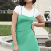 Alosoft Courtside Tennis Dress - Lettuce