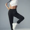 Waffle Weekend Escape Jogger - Black