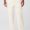 Polar Fleece Ridge Cargo Pants - Ivory