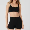 Alosoft Molded Showcase Bra - Black