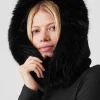 Opulent Faux Fur Wintersun Balaclava - Black
