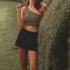 Mesh Sheer Illusion Tank - Olive Tree