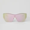 Stunner Sunglasses - Pink Mirror/Pink