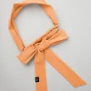 Fresh Mesh Tie Headband - Cantaloupe