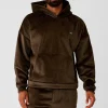 Velour Baller Hoodie - Espresso