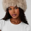 Faux Fur Wintersun Headband - Oat