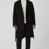 Wool Gameday Overcoat - Black