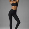 High-Waist Airlift Legging - Black