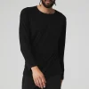 Triumph Long Sleeve Tee - Black