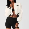 Cropped G.O.A.T Jacket - Ivory
