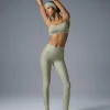 High-Waist Airlift Legging - Limestone