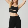 Slit Bra - Black