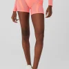 5&quot; Airlift Heat Wave Biker Short - Candy Orange