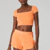 Terry Beachside Short Sleeve - Cantaloupe