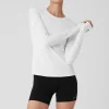 Alosoft Finesse Long Sleeve - White