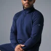 Conquer 1/4 Zip Reform Long Sleeve - Navy