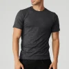 Conquer Reform Crewneck Short Sleeve - Dark Heather Grey