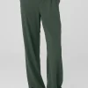 High-Waist Dreamscape Trouser - Dark Cactus