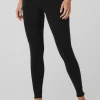 Airbrush High-Waist Streamlined Legging - Black/White