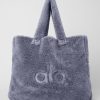 Foxy Sherpa Tote - Fog