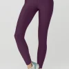 High-Waist Airlift Legging - Dark Plum