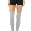 Goddess Leg Warmer - Dove Grey Heather
