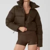 Gold Rush Puffer - Espresso