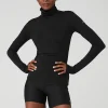 Alosoft Refine Turtleneck - Black
