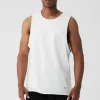 Society Raw Edge Tank - White