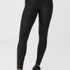 Airlift Winter Warm High-Waist Legging - Black