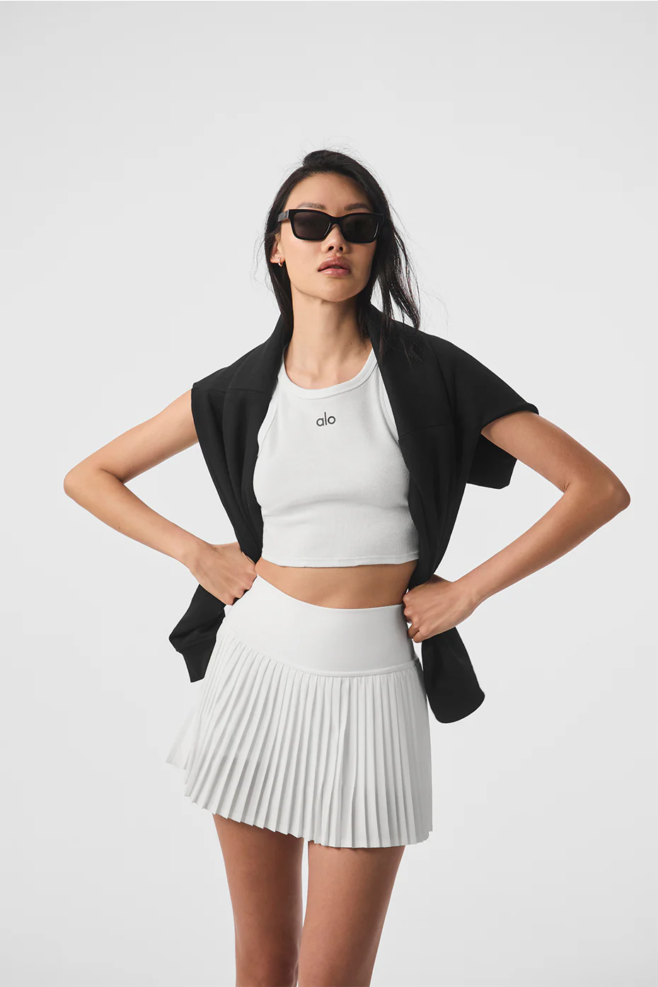 Grand Slam Tennis Skirt - White