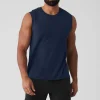 The Triumph Muscle Tank - Navy