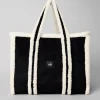 Winterfun Tote Bag - Black/Ivory