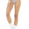 Icon High-Cut Thong - Dove Grey Heather