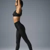 Airlift Mesh Line Up High-Waist Legging - Black