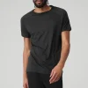 The Triumph Crew Neck Tee - Black Heather