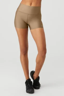 3&quot; High-Waist Airlift Short - Gravel