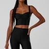 Airlift Winter Warm Cropped Supermoto Tank - Black