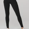 High-Waist Cargo Legging - Black